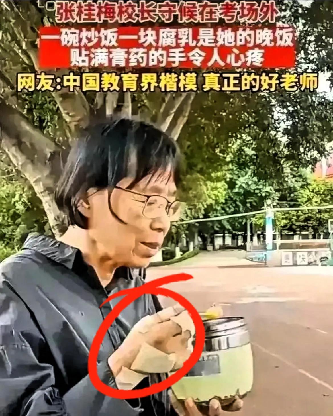 奉劝大家一句，别被张桂梅骗了，她这个人啊，根本不需要心疼，她需要的是支持