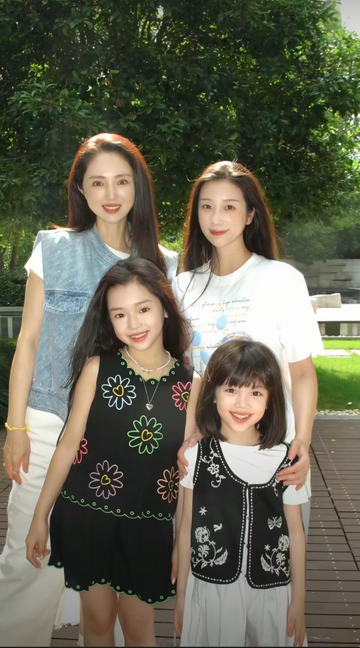 董璇的女儿真的好漂亮，最美的星二代!我觉得她是所有明星孩子里面最适合当演员的，