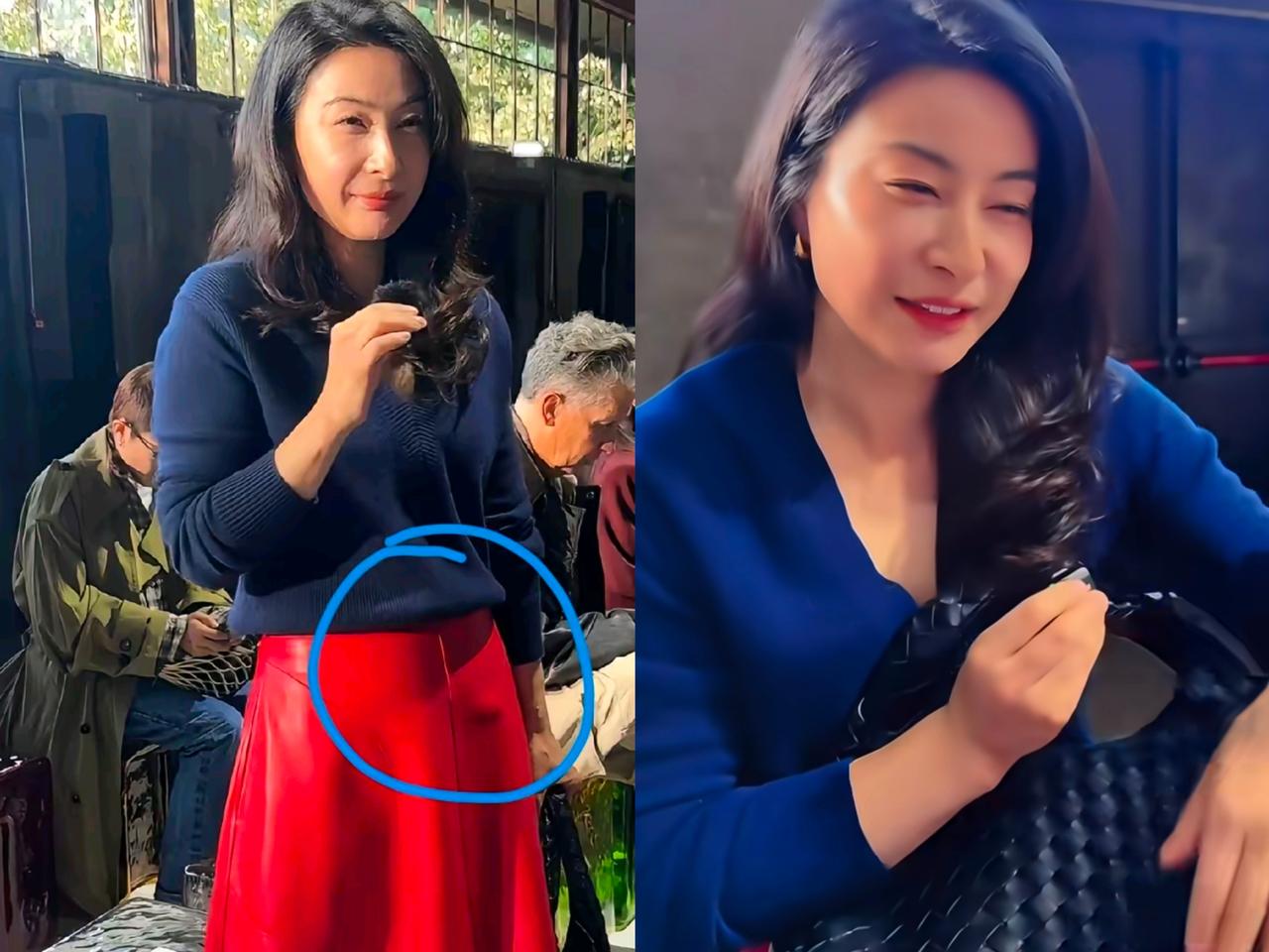 郭晶晶不爱打扮，行，咱能理解；腰有时挺不直，也勉强能忍。可这次参加活动，她穿了件