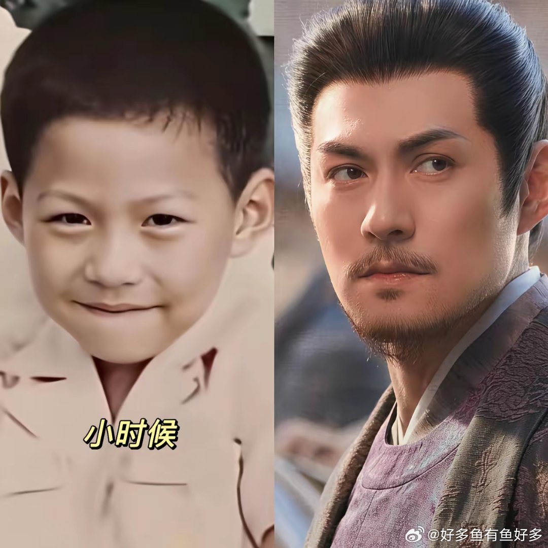 严屹宽这脸不是一般的优秀，从年轻到中年，颜值一直是顶级资源，人到中年并没有出现其