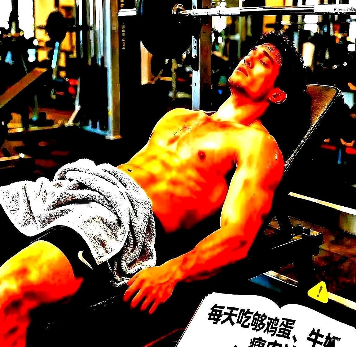 你练得再猛，睡不够，肌肉照样跑路。22:30前躺下，灯一关，身体才开始偷偷长肌