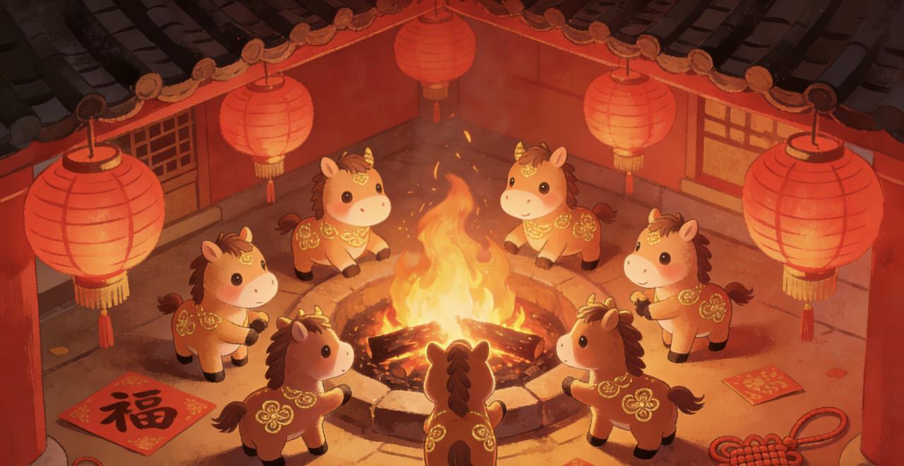 除夕夜别再群发“新年快乐”了！这10句高级又体面，存下直接用:🐎马年专属·