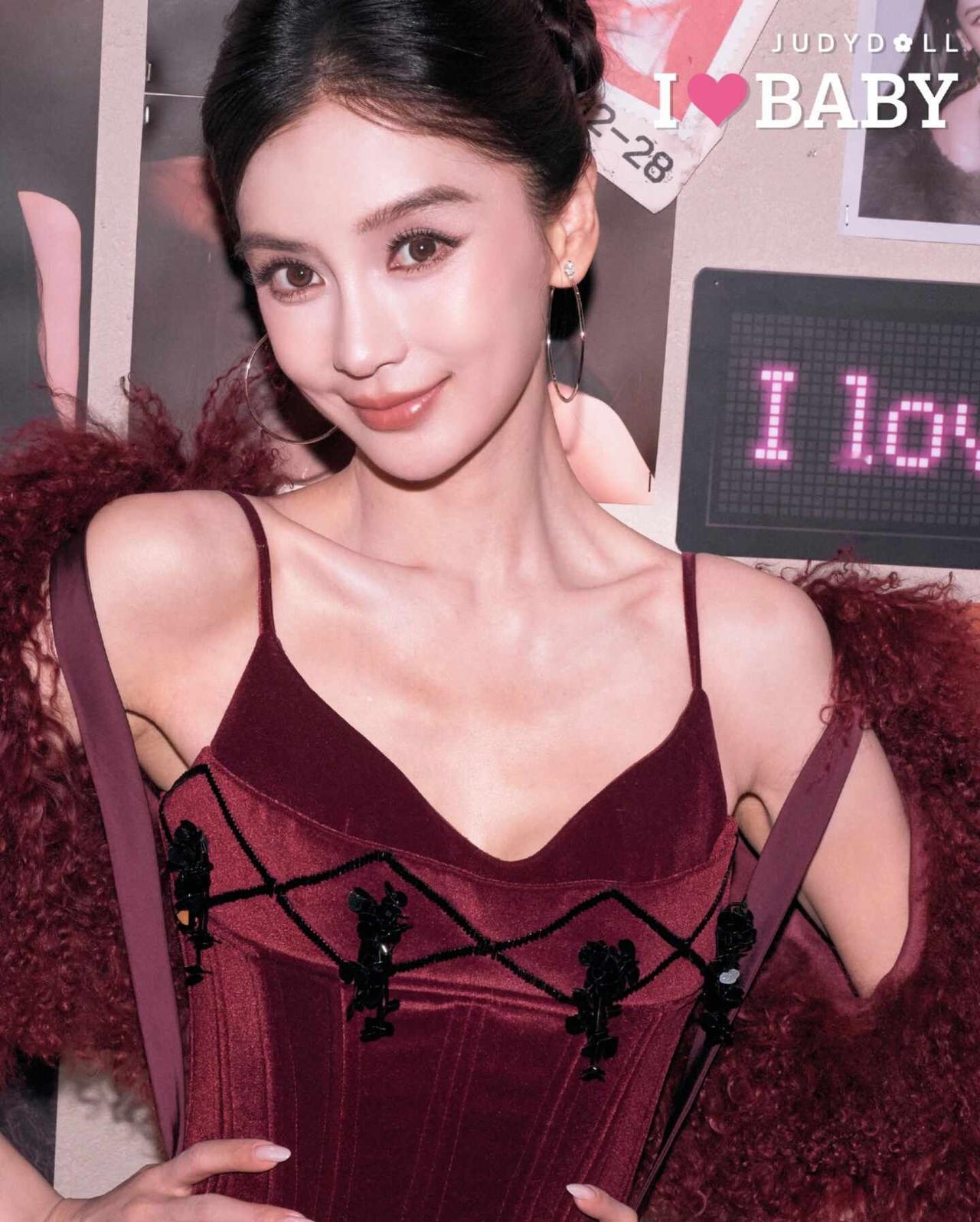 橘朵镜头下的angelababy，美萌美萌哒期待时装周呀angelababy