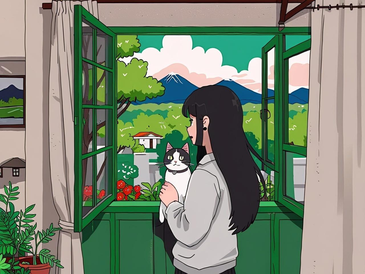 出现这些行为，是猫在亲吻你，你别不知道！1.对你缓慢眨眼当猫安静地看着你，