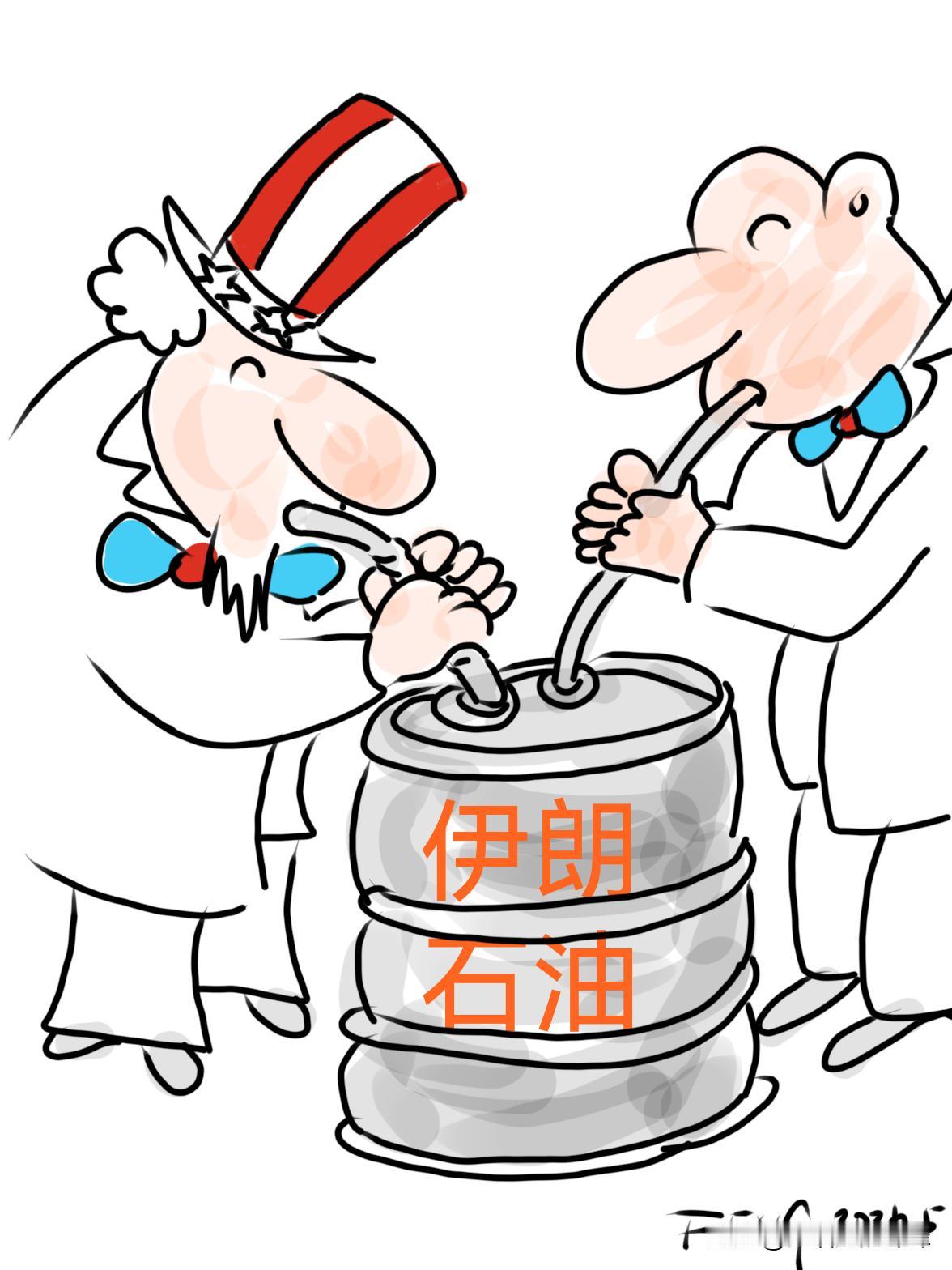国际新闻漫画《无题》作者锋锋