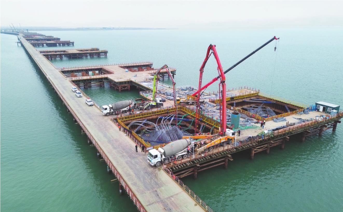 一天完成两项施工关键节点