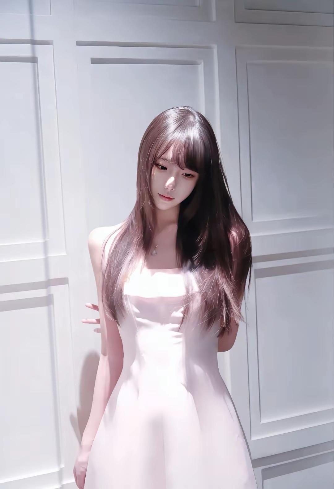 梦幻少女风，粉色长裙，甜美可爱，少女心爆棚！💖🌸👗看看气质女神的穿着搭配吧