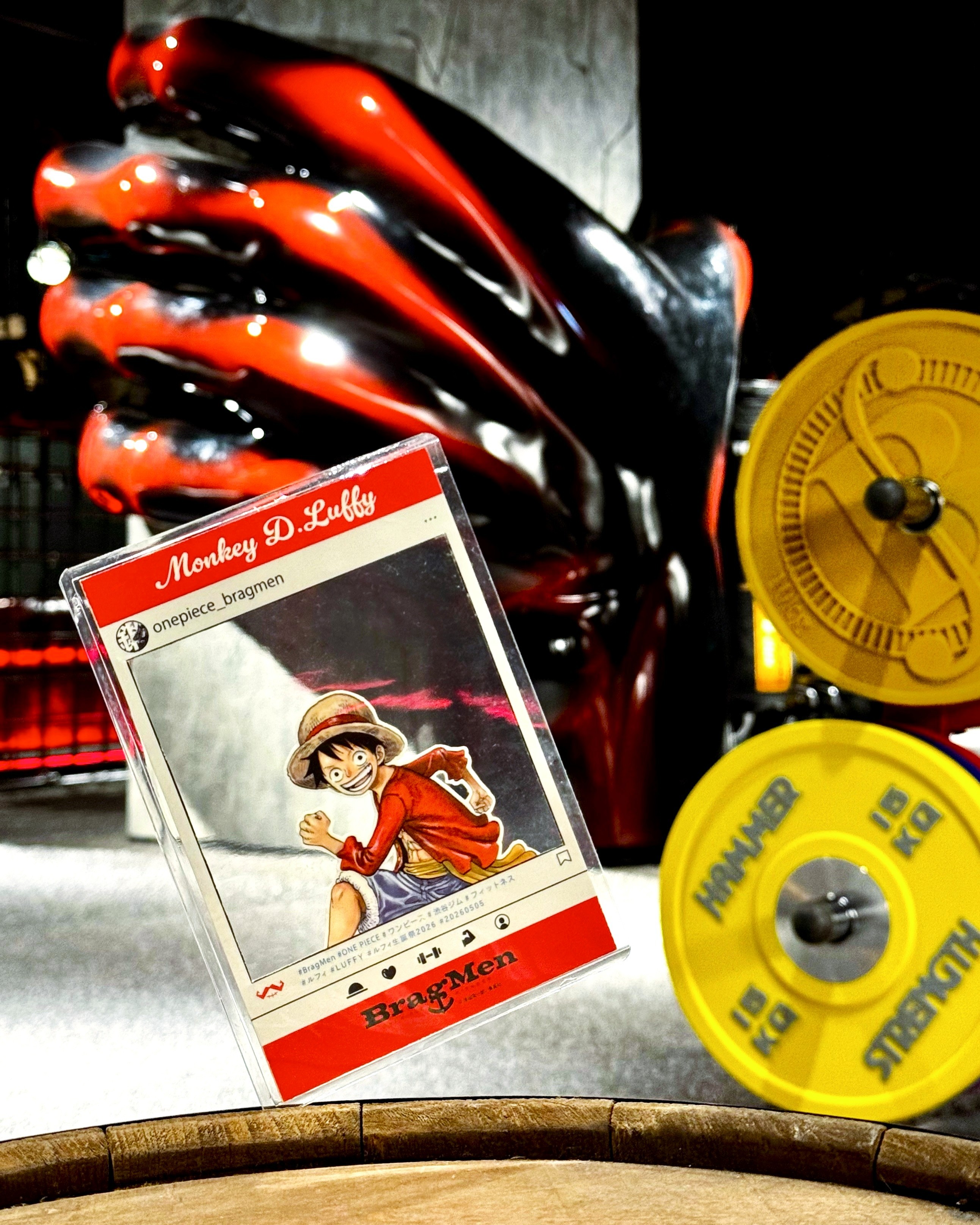 东京涩谷海贼王主题健身房5月2日～5月10日到馆者赠送限定贴纸！📸第1张：工作