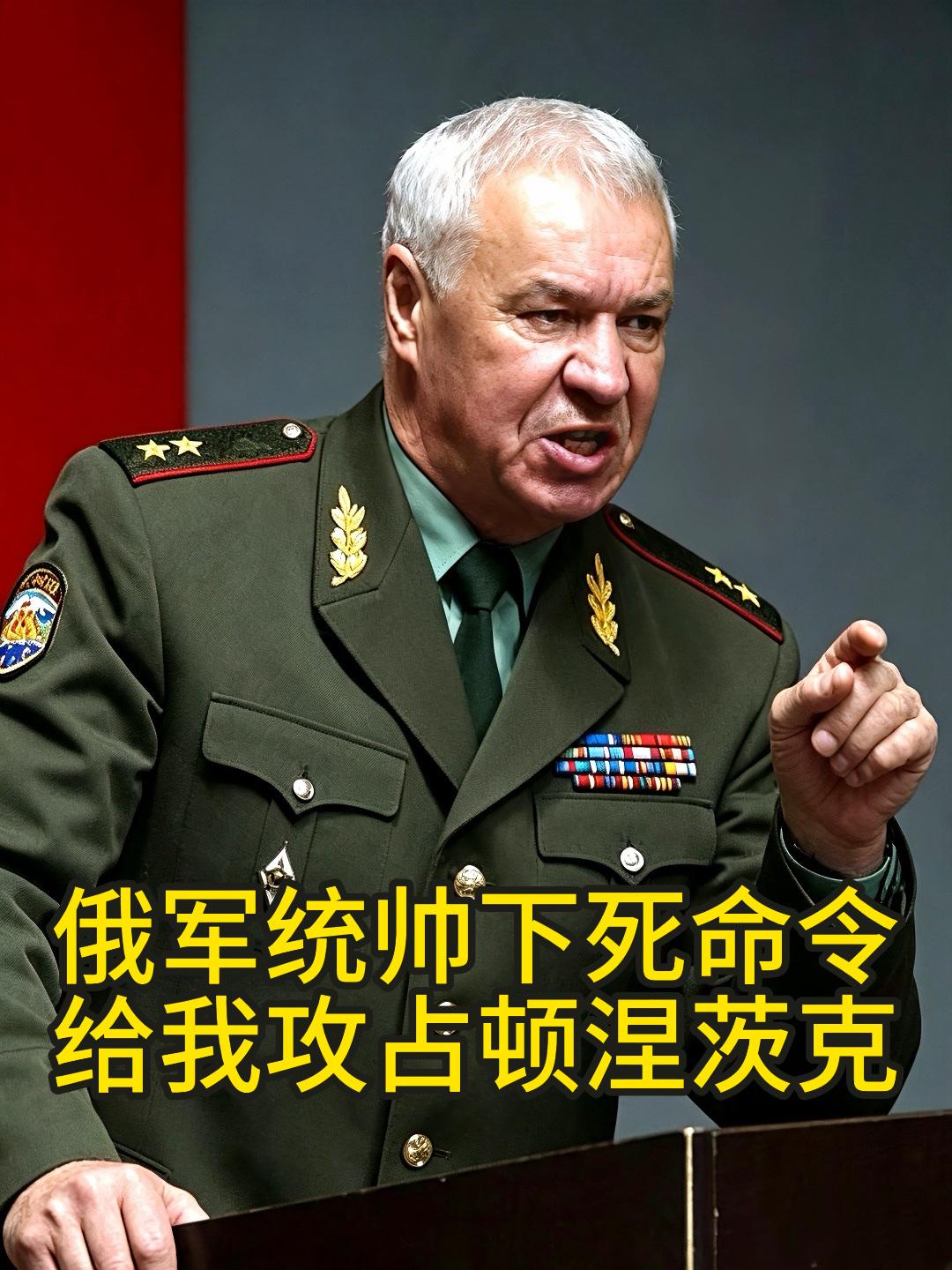 俄军统帅下达死命令：2026年12月31日前，占领顿涅茨克州！俄军统帅在指挥