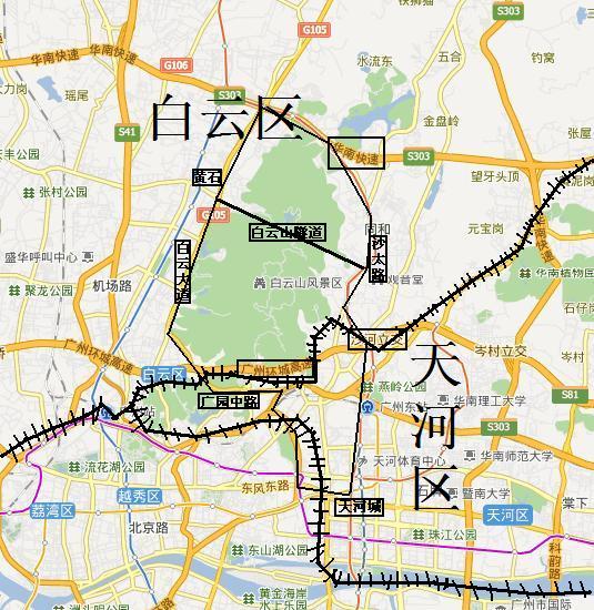 很多人说白云山是广州的龙脉所在，如果修建了白云山隧道，无异于自断龙脉。白云山是