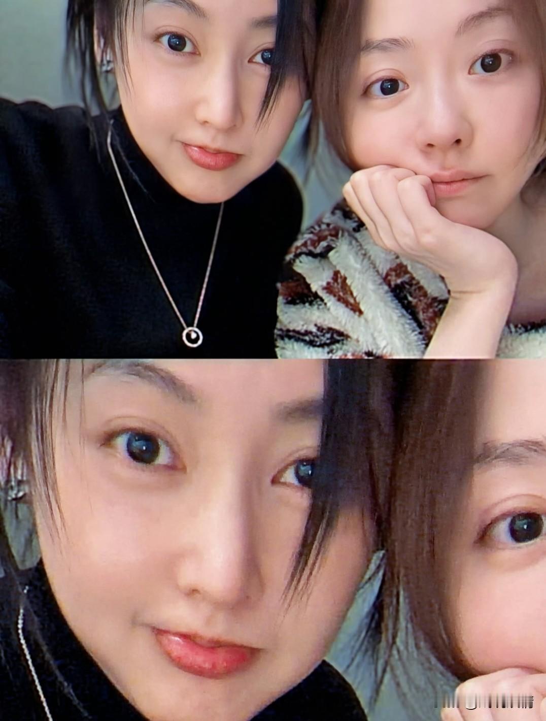 张天爱获张靓颖接机、做饭、包场！2月25日，张天爱分享了一组和好朋友张靓颖的日