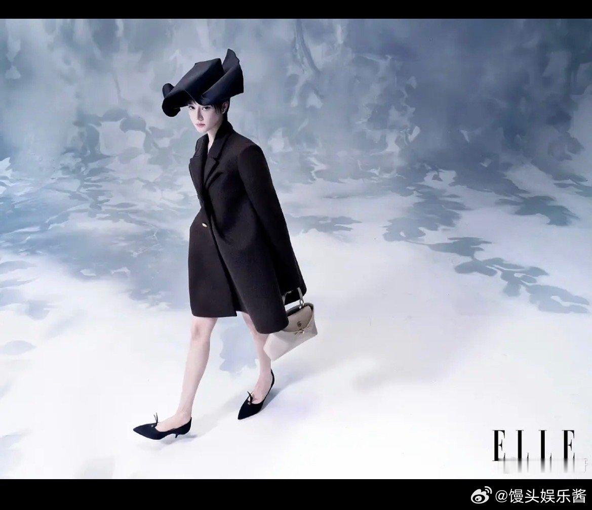 迪丽热巴的elle是谁拍的，比例好奇怪