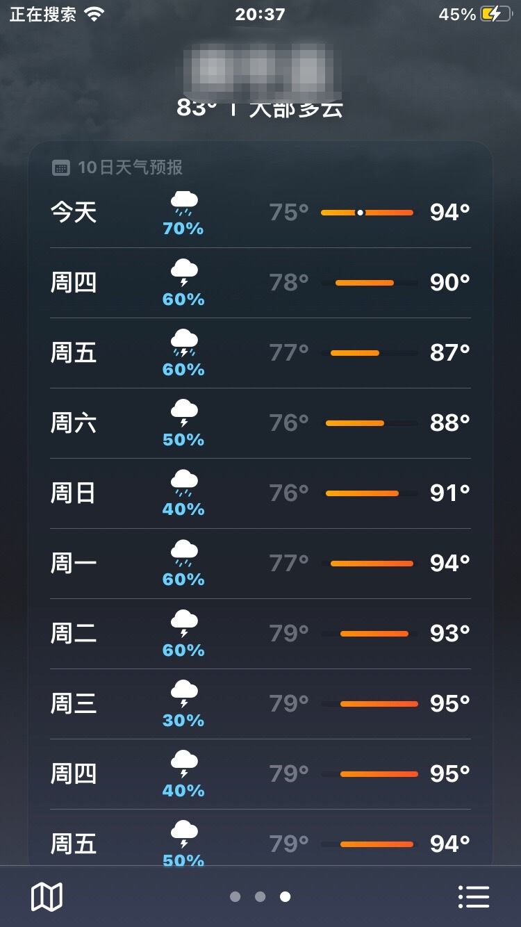 OK江西天气你继续阴我吧我一点也不苦不累