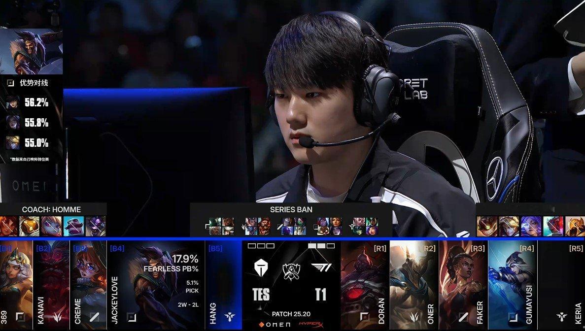 坚毅的眼神！JackeyLove选出绝境德莱文！现在滔博已经没有退路了，哥哥能否