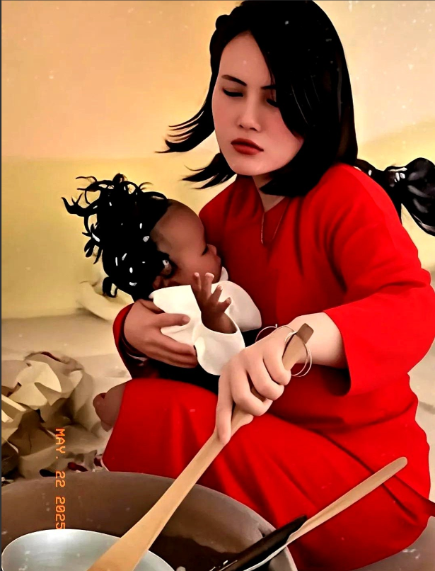我认识一位女子，远嫁到非洲。她为了家庭改变国籍，成为了外国人，父母也变成了海外