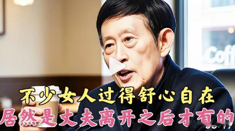 跟你讲个扎心的大实话。很多女人这辈子最快活的时光，是从丈夫去世后开始的。