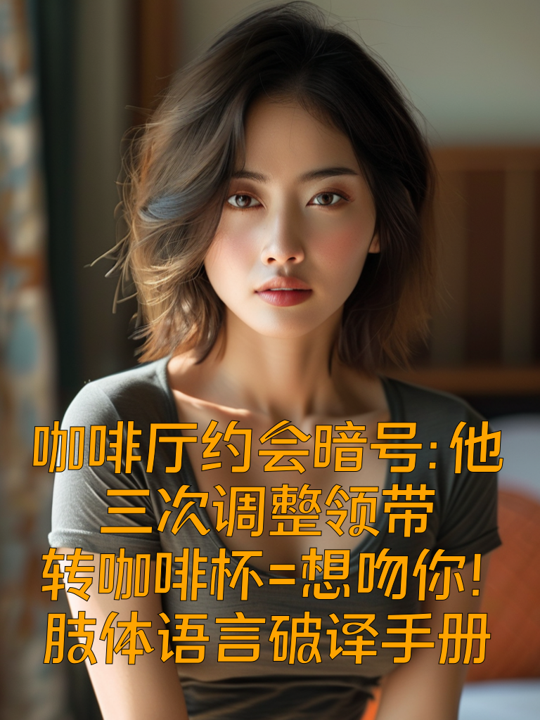 咖啡厅约会暗号：他三次调整领带/转咖啡杯=想吻你！肢体语言破译手册