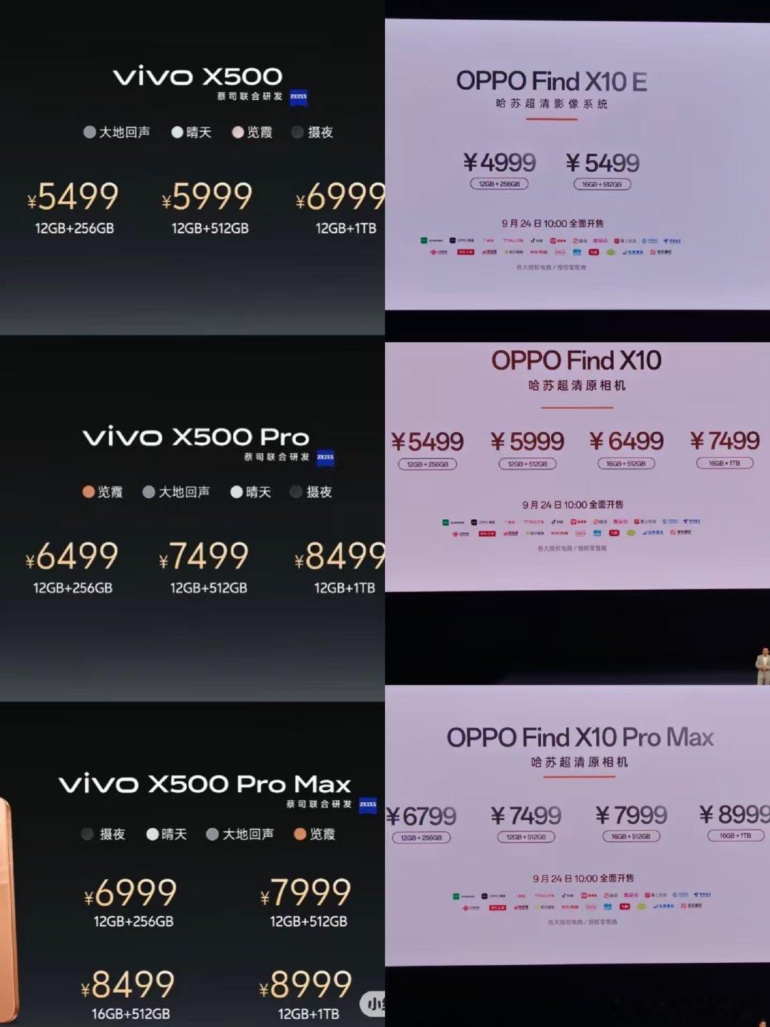 #数码资讯##oppo发布会#OPPOfindx10系列发布！价格对比属于OPPO的旗舰也发布了，属