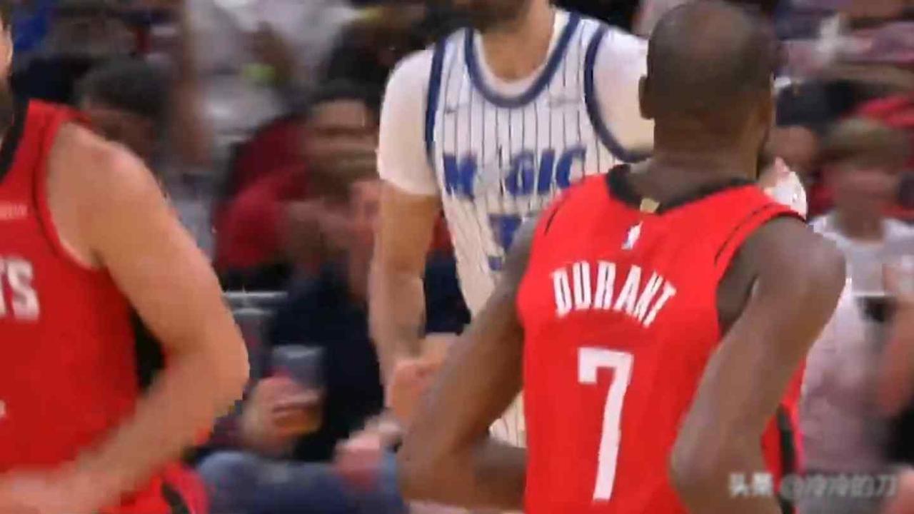 杜兰特燃尽了自己拯救了休斯顿火箭，乌度卡不会每次运气都那么好的休斯顿火箭主场对