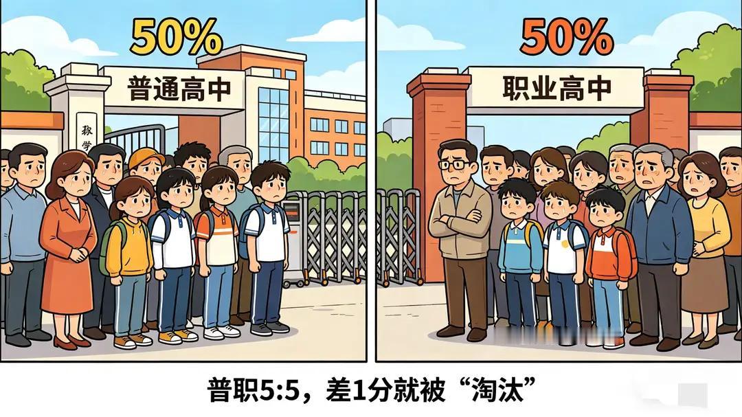 有人说从大方向看，五五分流就是正确的，真的是在放屁。当下合不合理咱单说，但是从大