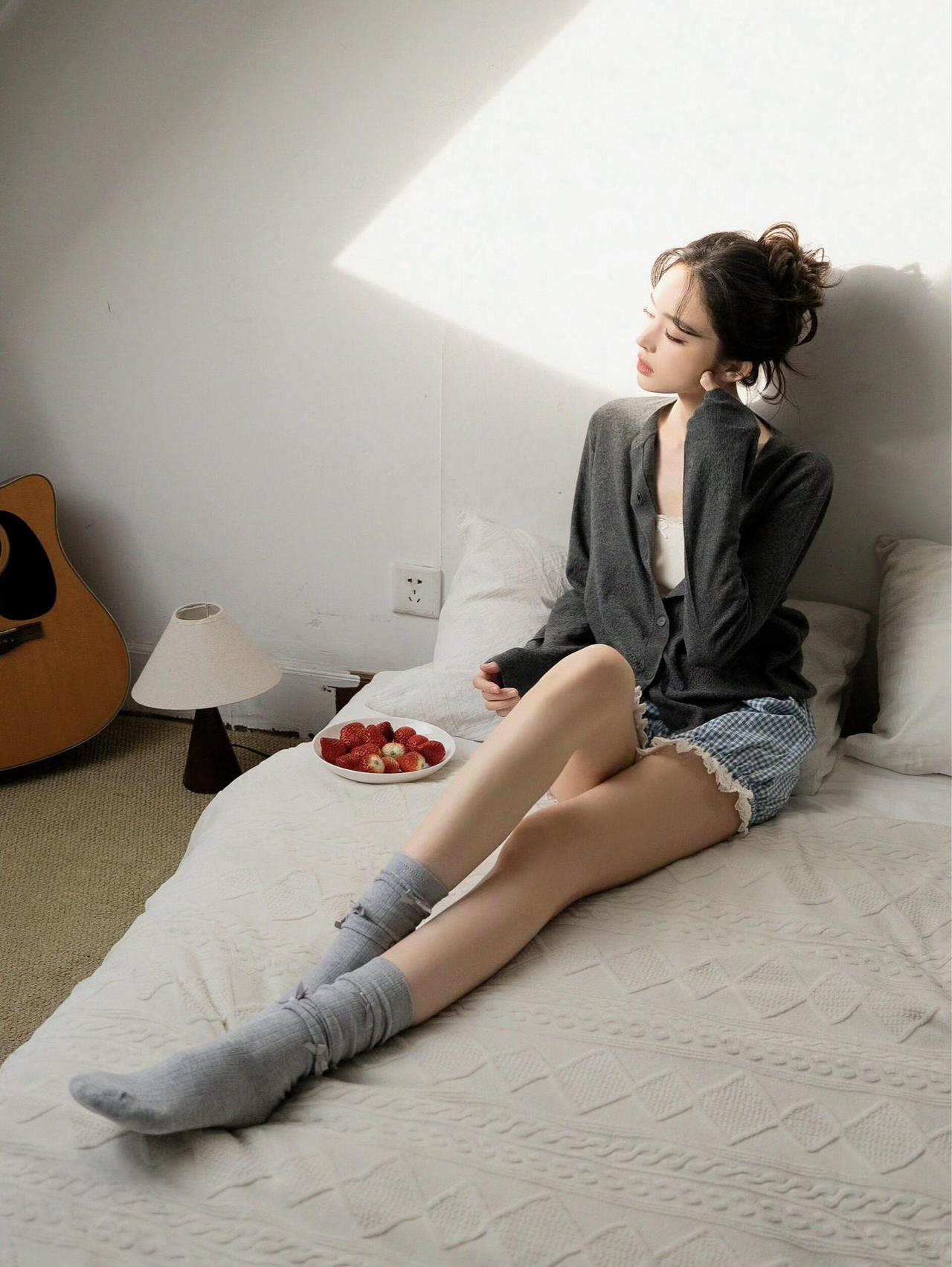 古力娜扎🍓午后时光古力娜扎唯美写真气质女明星女神