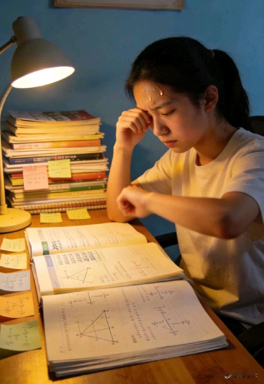 上了高中你才会发现，经常熬夜到凌晨，且成绩始终在500分附近的学生，只有两种可