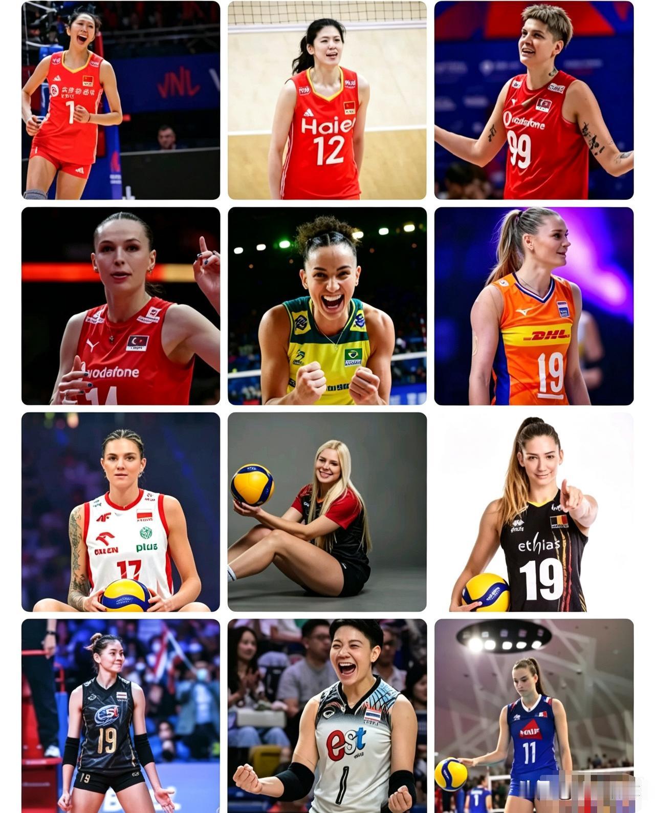 🏐盘点2026年女排VNL，各国缺席的明星球员👇🇨🇳中国➠吴梦