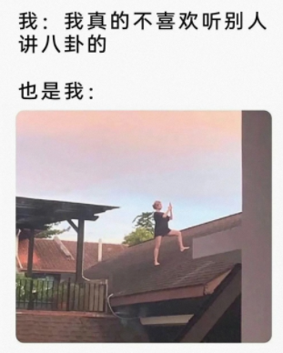 为了八卦也是拼了