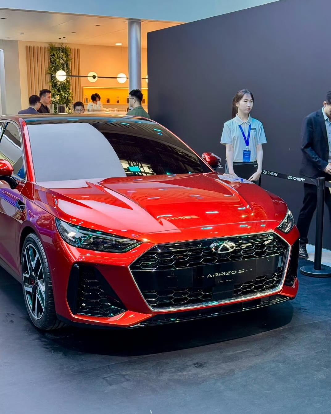 奇瑞在北京车展上发布的一款新车，据说热度很高