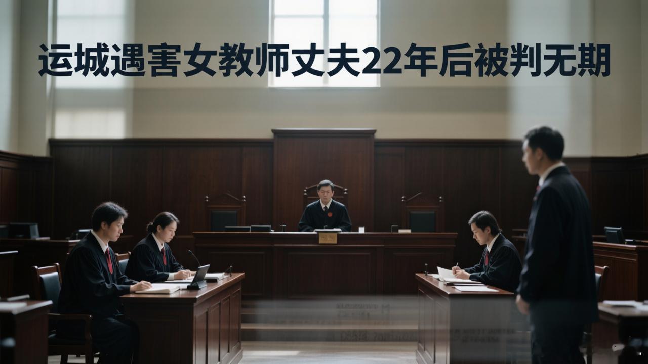 运城遇害女教师丈夫22年后被判无期山西运城乡村女教师路某丽于2003年生日当天失