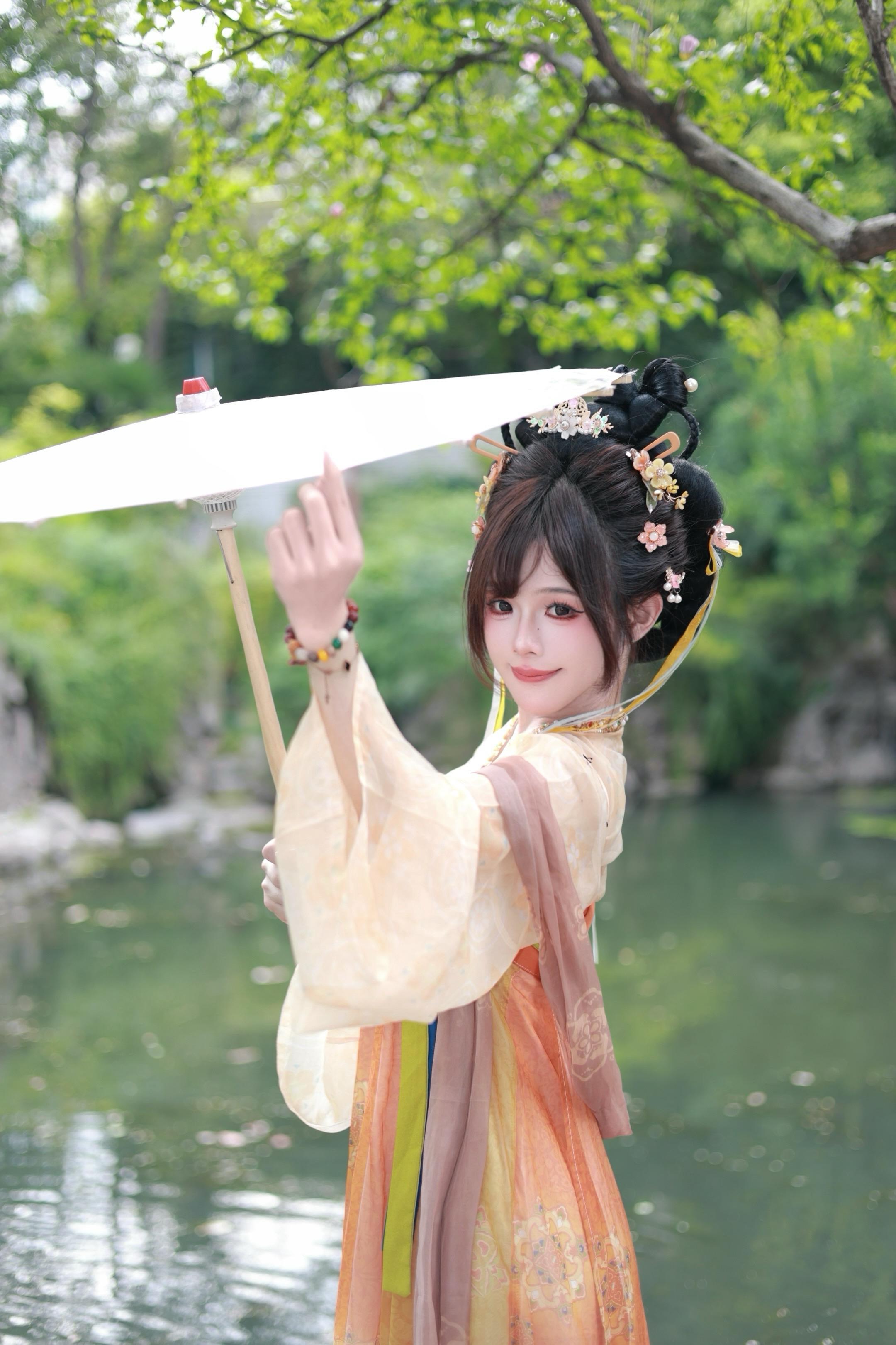 唐风 汉服 卢梦阮 诗意江南