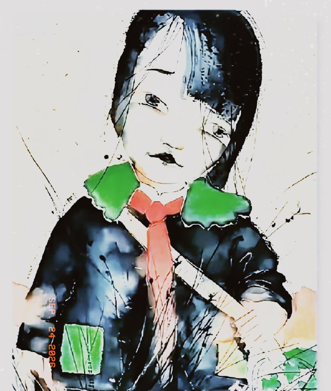 对比一下，看看现在的小学生被画成啥样？