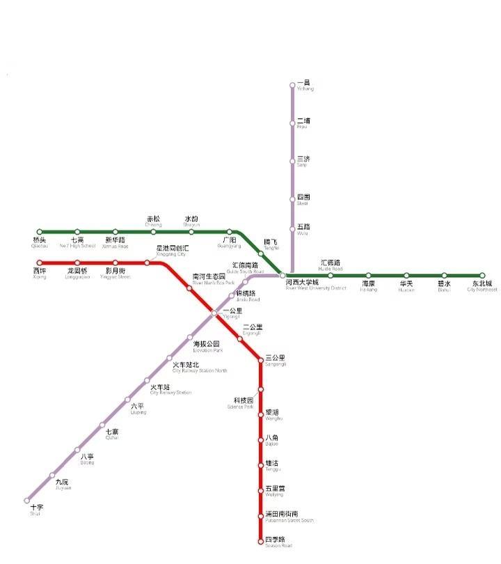 （架空）海川地铁2本次开通新线：8号线一期、9号线全线年前抓紧更，海川牛马要
