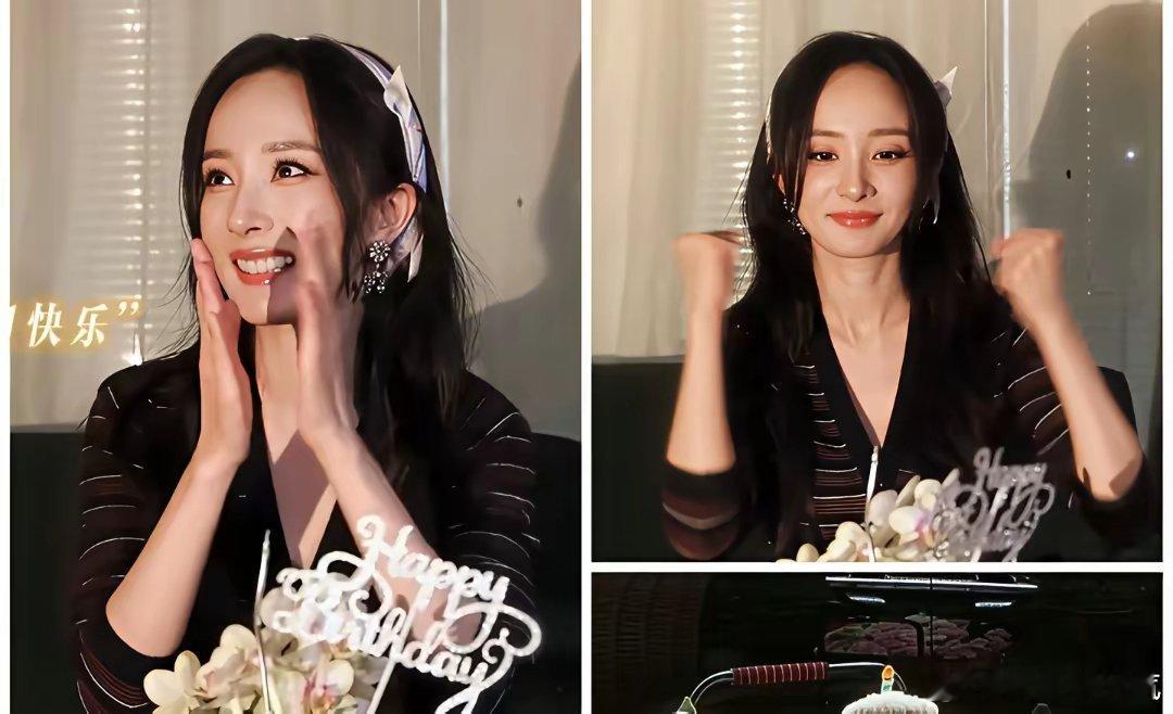 杨幂，再次向大家证明了一件事，活得高兴、快乐，是比什么都好用的“医美”。看到最近