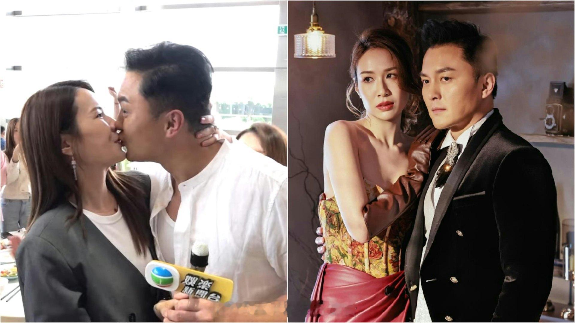 杨明庄思明婚宴预热当众深情接吻，《爱回家》剧组全员起哄送上祝福TVB长寿处境剧《