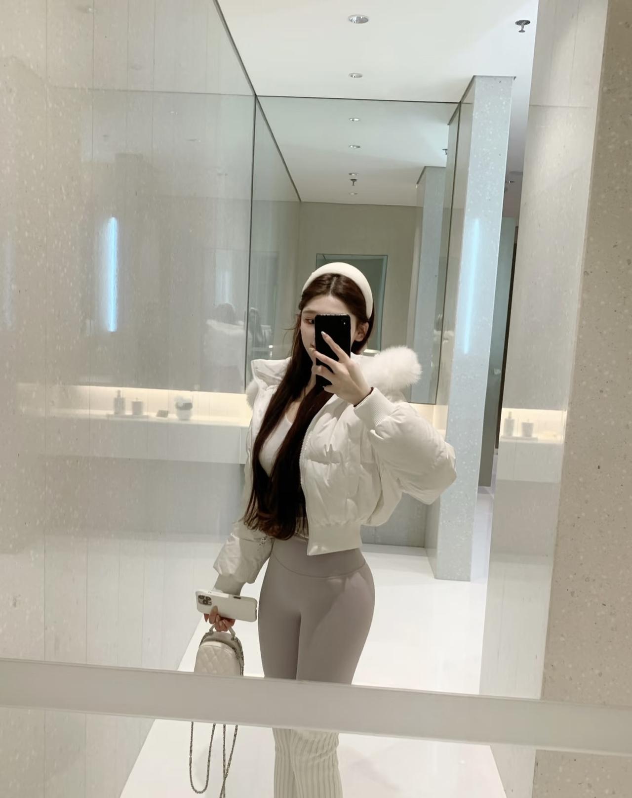 冬天正好是穿瑜伽裤的季节