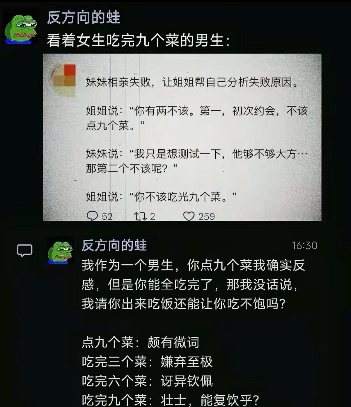 分析相亲失败的原因