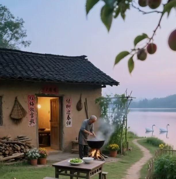 ～～《摊破浣溪沙》～～天涯梦里是归途闲日闲人寻闲趣，园林高坡沐野风。眼前烟霞榴花