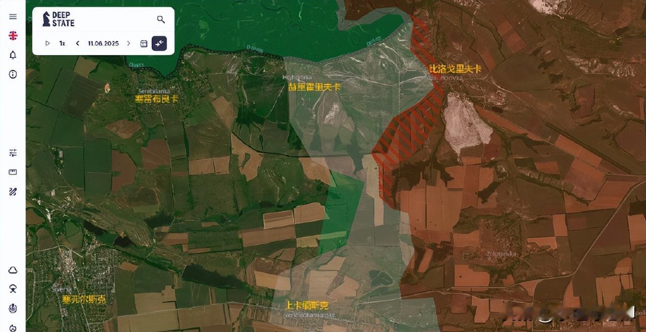 乌克兰官方信源DEEPSTATEMAP6月11日更新一、塞弗尔斯克