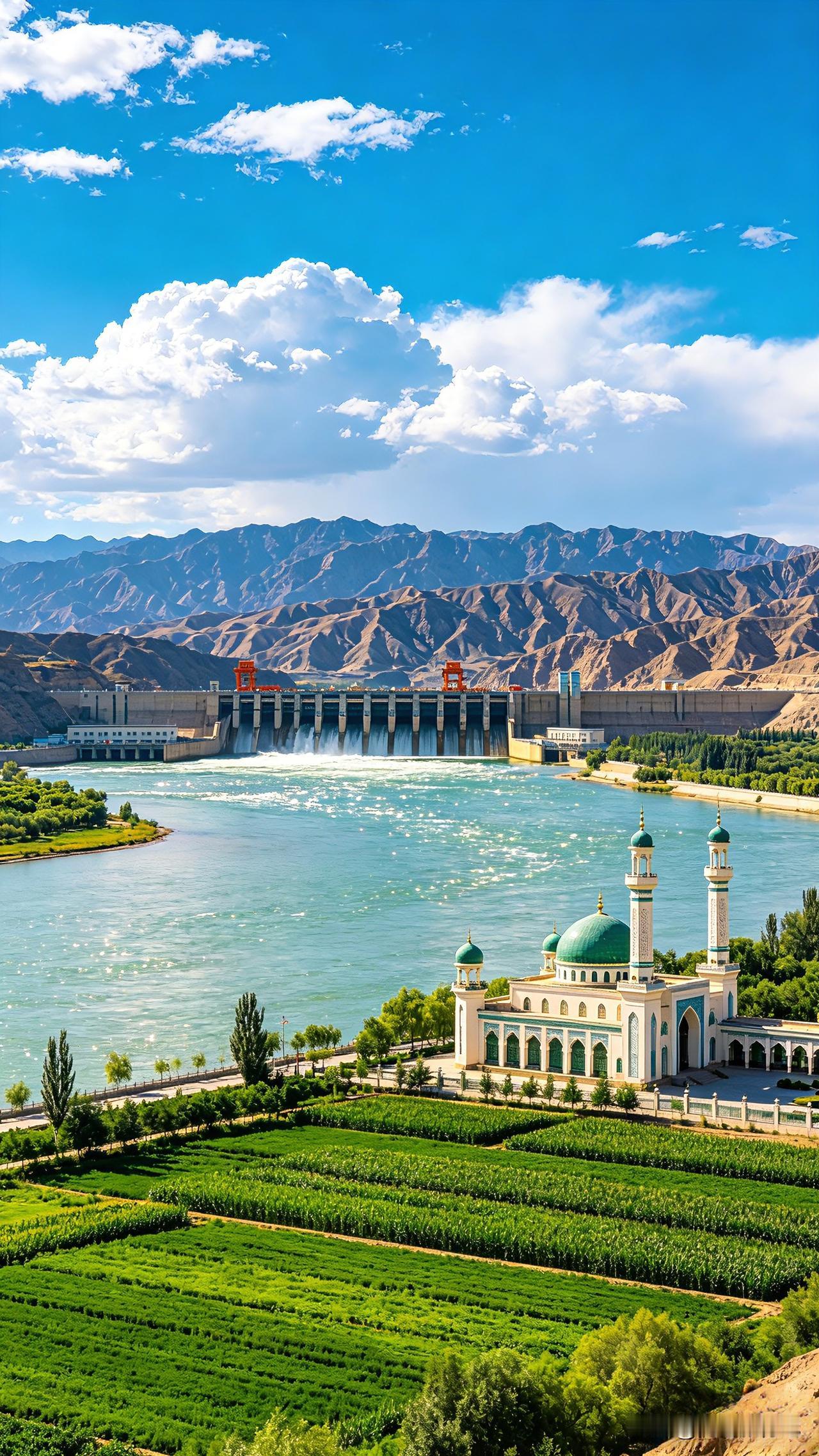 吴忠依黄河而生，是名副其实的塞上江南，既有西北雄浑的自然景致，也有沉淀千年的人文