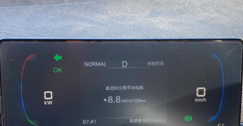 自从比亚迪海鸥换了制动总成后，这百公里电耗低的吓人啊！这是在没有开空调的情况