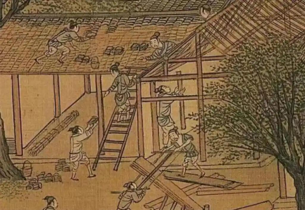 很久以前有一老汉正在为儿子儿媳建新房，给路过的乞丐盛了一碗肉吃，谁承想乞丐竟说：