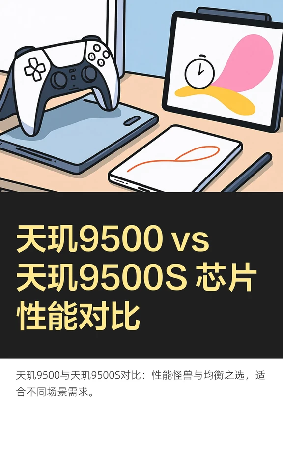 天玑9500vs天玑9500S芯片性能对比