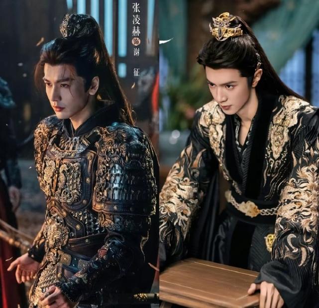 张凌赫和陈哲远粉丝也因为谁更像将军吵起来了！甚至把《一笑随歌》吵到热搜上，其实