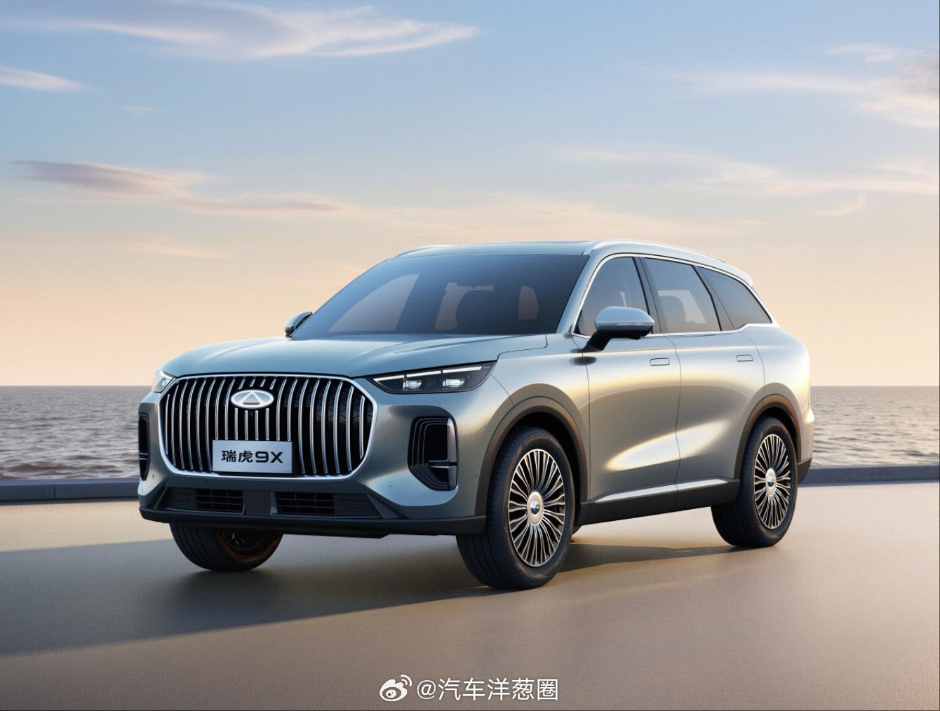 奇瑞瑞虎9X官图，油车搭载智能辅助驾驶？现款瑞虎9全系2.0T车型定位中型SUV