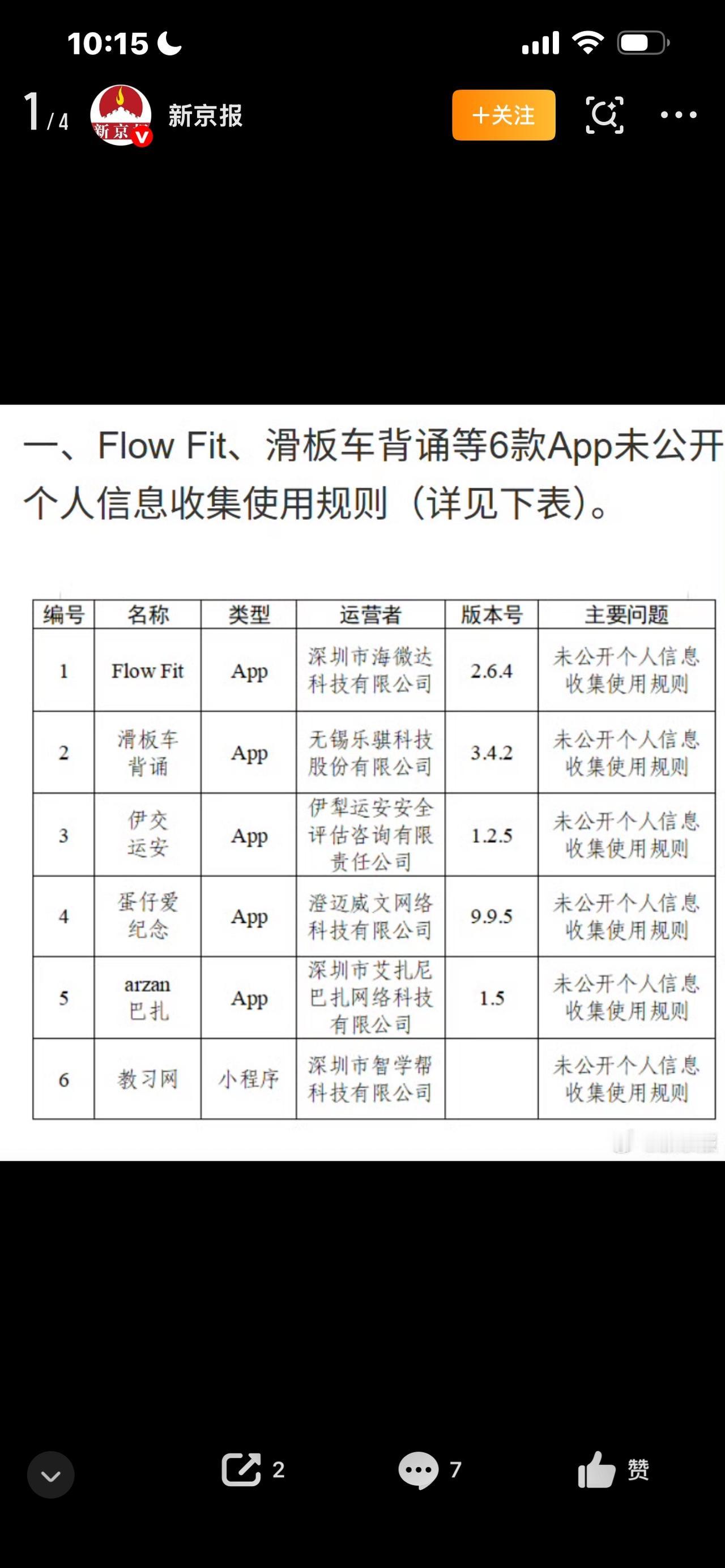 30款App被通报注意了，又一批App被官方通报。一次性多达30款，登上热搜