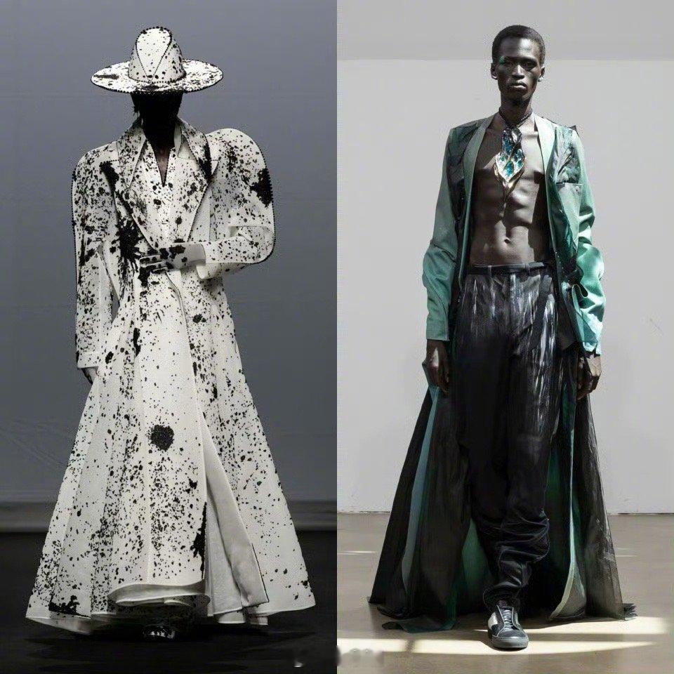 刘宇宁高定男星首穿omg妈妈我看见衣服架子啦​​​