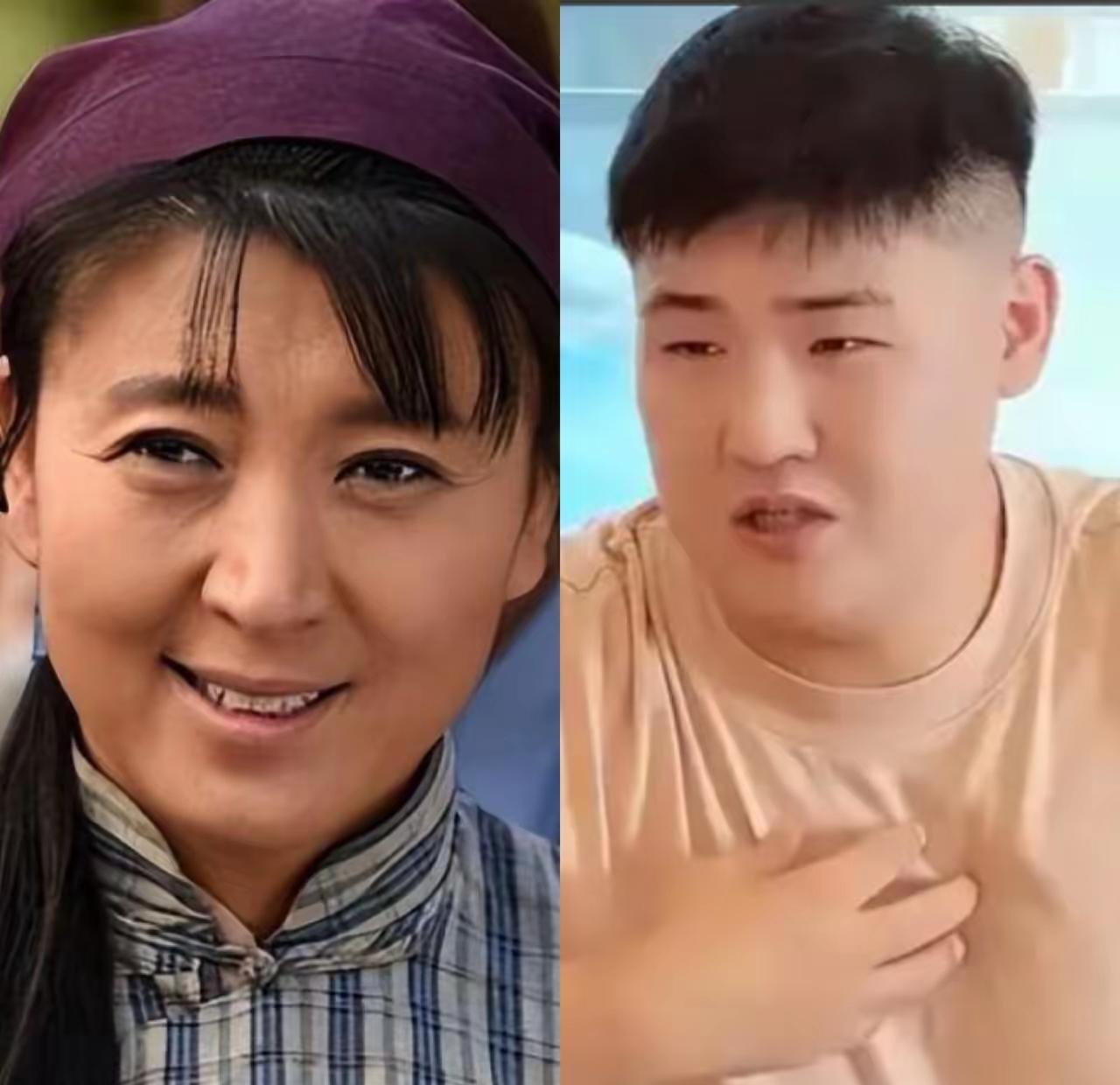 演傻子被全网骂“本色出演”那年，他32岁。镜头怼着脸拍，弹幕飞过一片“这憨样还