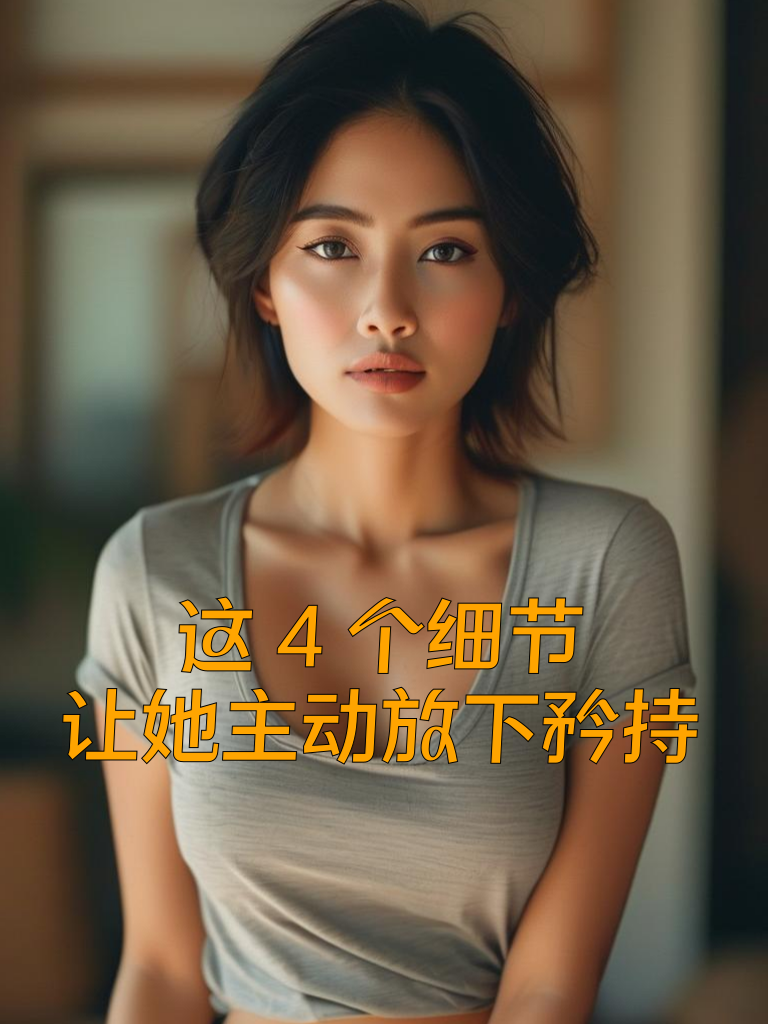 这4个细节，让她主动放下矜持