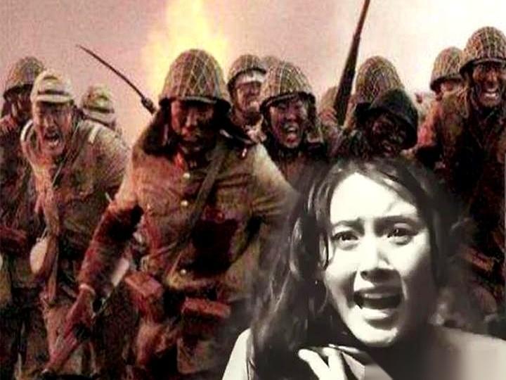 一个叫木岛森的侵华日军，在他的回忆录里讲了一件事。那年他还是个新兵，跟着两个老